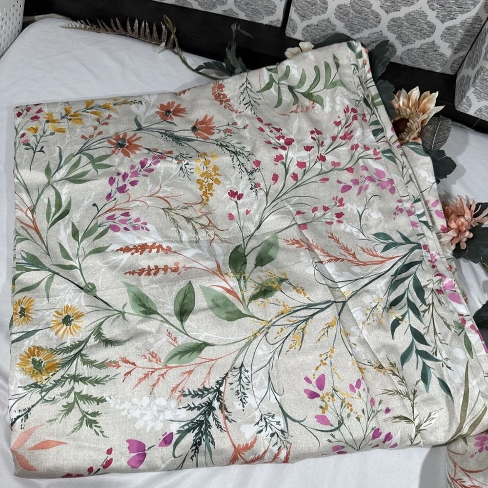 NIB $455 Sky [ 5 Piece Set ] Sky Autumn Posies Duvet Cover Set + Shams‎